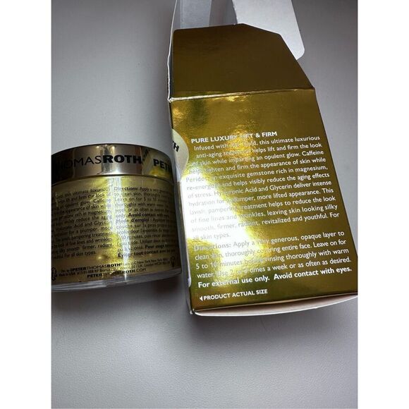 Peter Thomas Roth 24K Gold Mask Pure Luxury Lift & Firm 150ml - Picture 2 of 6